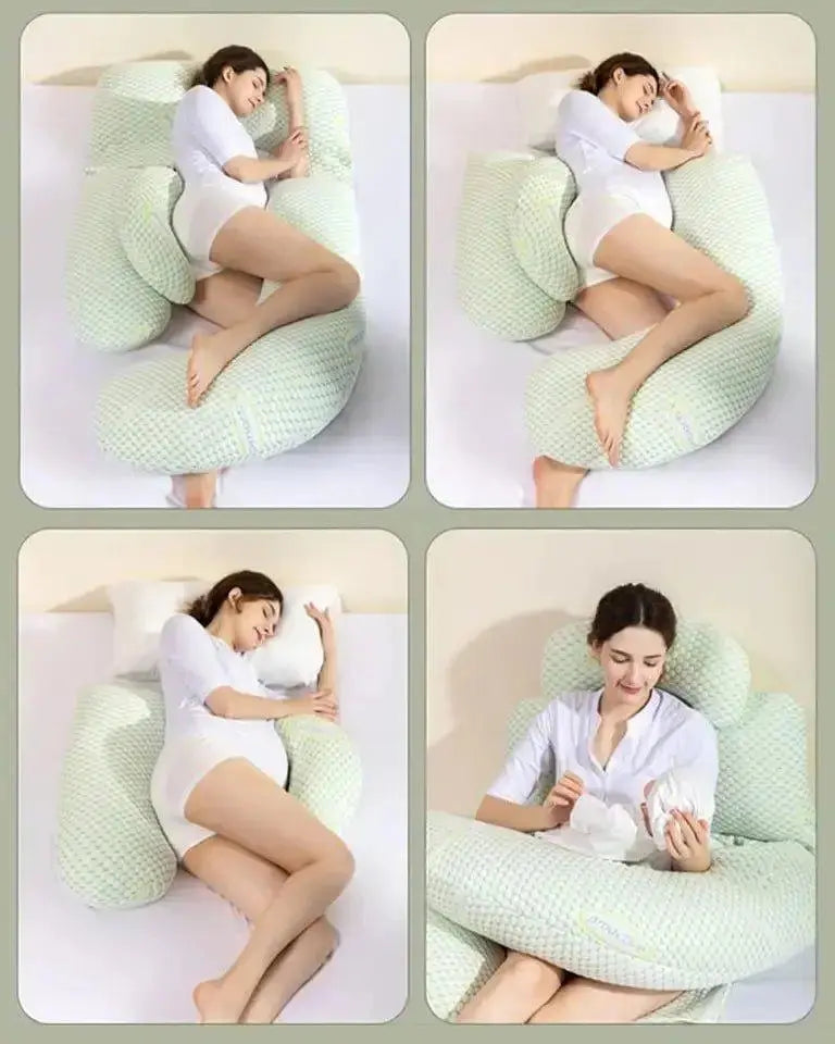 Premium XXL Pregnancy Pillow – Ultimate Comfort & Support - Found Essence