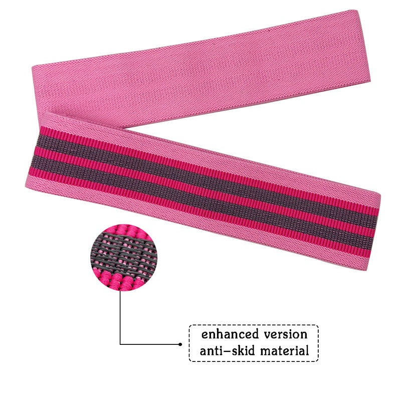 Body Shaping Resistance Bands – Non-Slip Hip Circle for Squats, Yoga & Full-Body Workouts