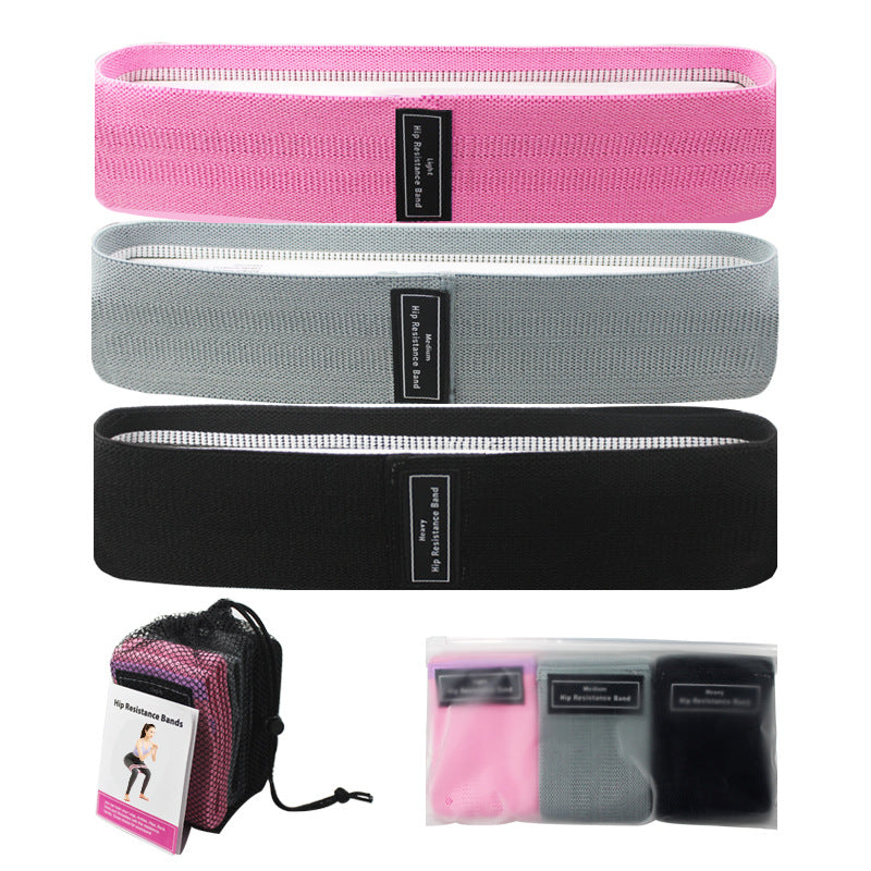 Body Shaping Resistance Bands – Non-Slip Hip Circle for Squats, Yoga & Full-Body Workouts
