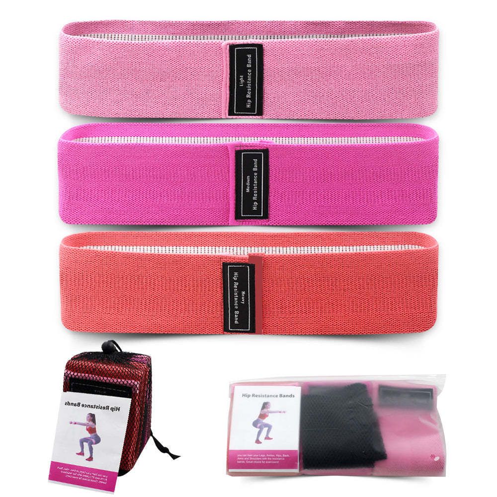 Body Shaping Resistance Bands – Non-Slip Hip Circle for Squats, Yoga & Full-Body Workouts