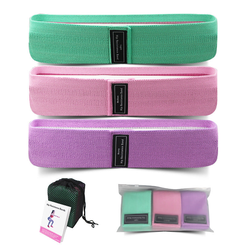Body Shaping Resistance Bands – Non-Slip Hip Circle for Squats, Yoga & Full-Body Workouts