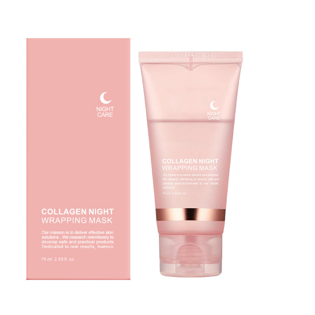Collagen Peel-Off Face Mask for Deep Cleansing, Anti-Aging, Skin Rejuvenation & Hydration – Sleeping Mask for Glowing Skin