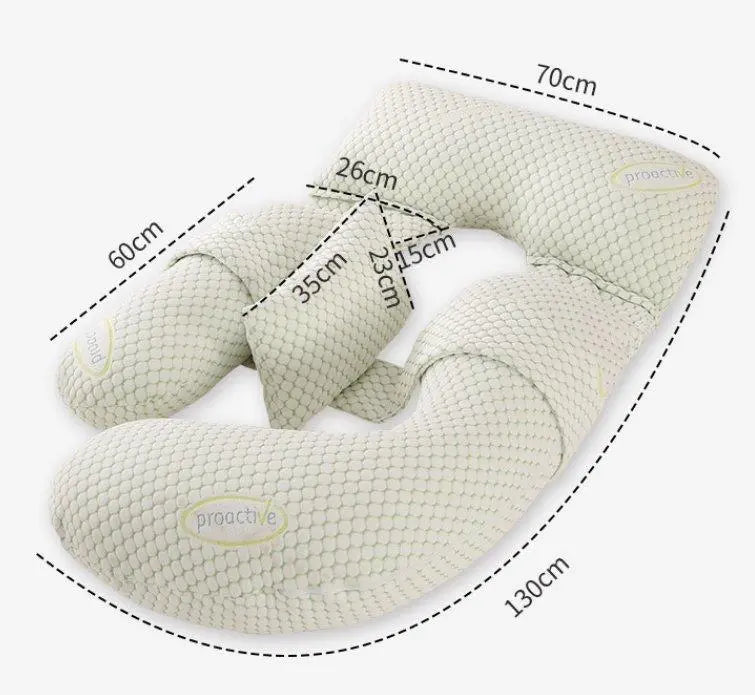 Premium XXL Pregnancy Pillow – Ultimate Comfort & Support - Found Essence