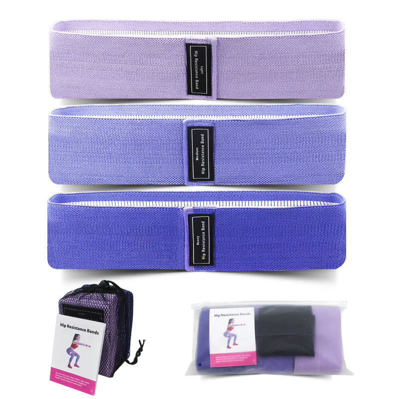 Body Shaping Resistance Bands – Non-Slip Hip Circle for Squats, Yoga & Full-Body Workouts