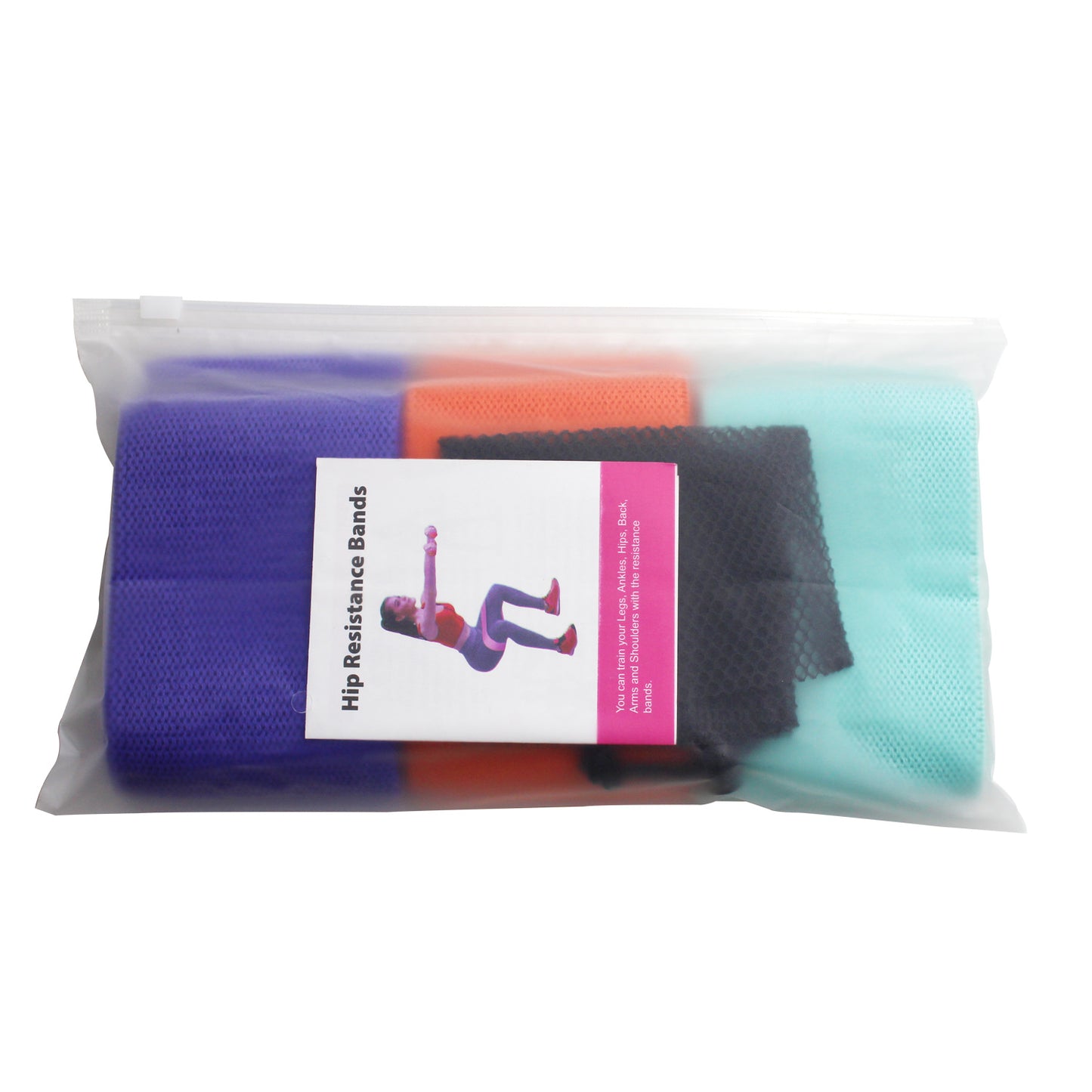 Body Shaping Resistance Bands – Non-Slip Hip Circle for Squats, Yoga & Full-Body Workouts