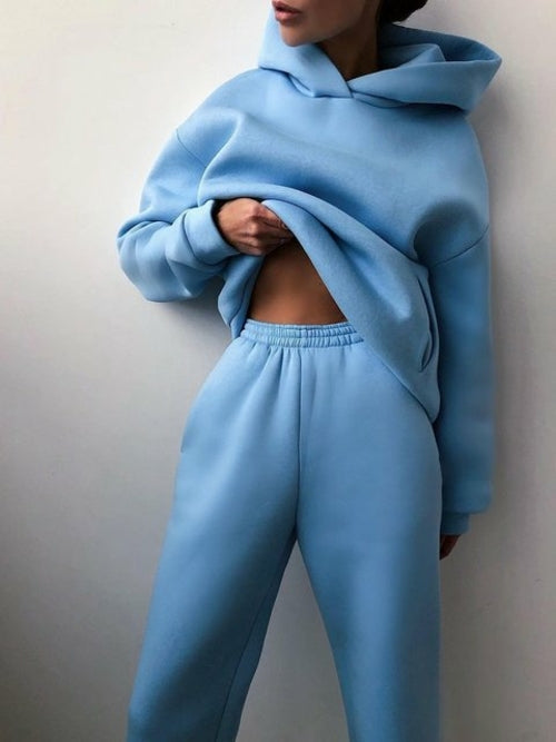 Women’s Comfortable Hoodie Set – Cozy & Stylish - Found Essence