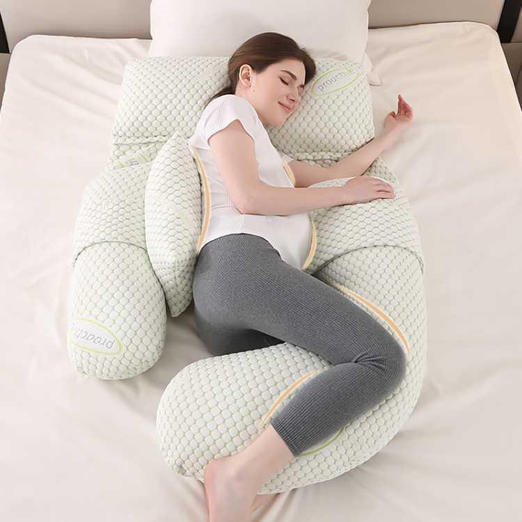 Premium XXL Pregnancy Pillow – Ultimate Comfort & Support - Found Essence