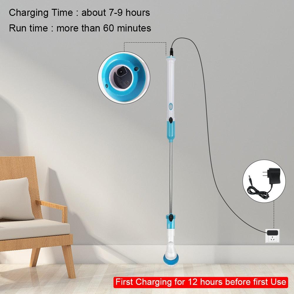 Wireless Electric Spin Cleaner – Effortless Cleaning Innovation - Found Essence