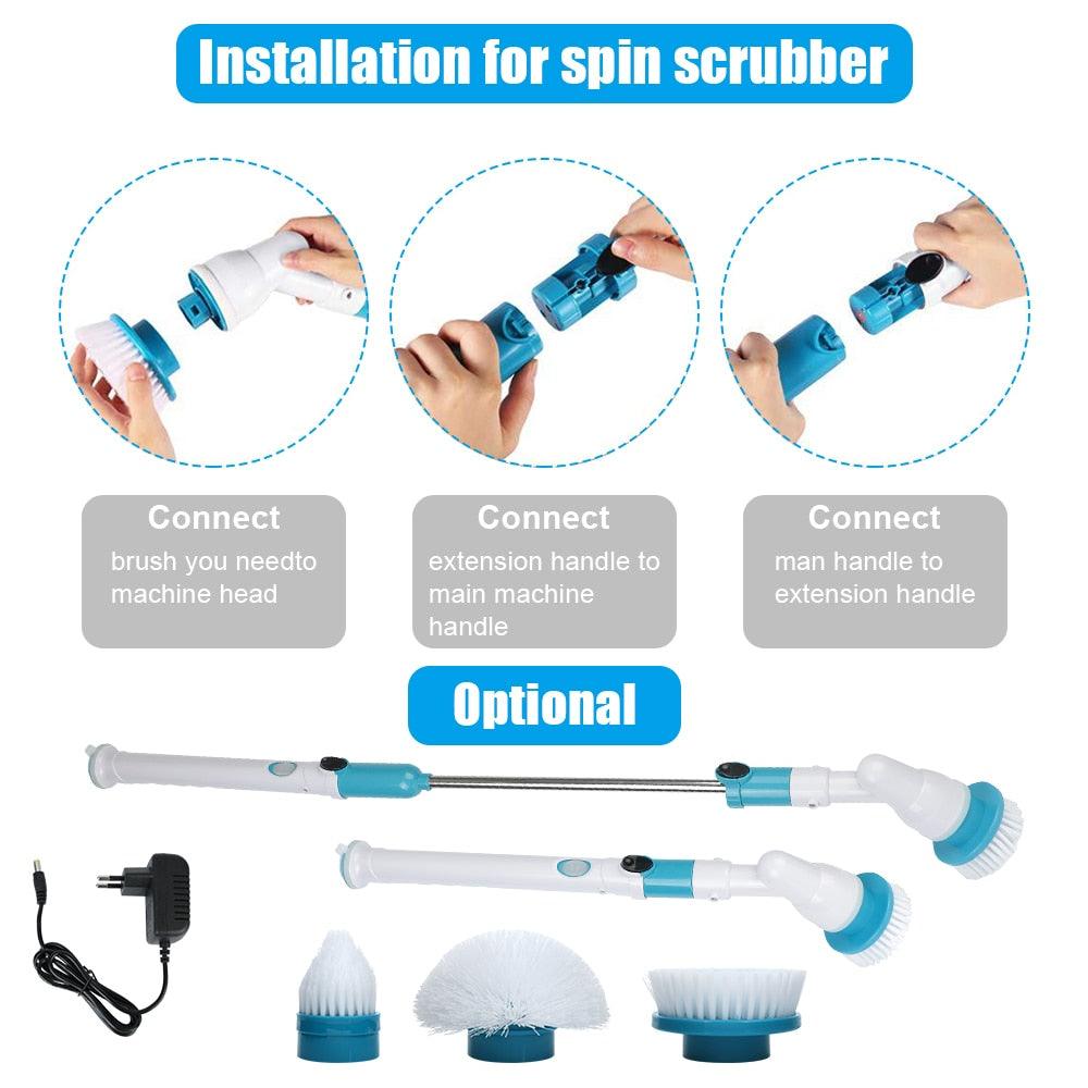 Wireless Electric Spin Cleaner – Effortless Cleaning Innovation - Found Essence