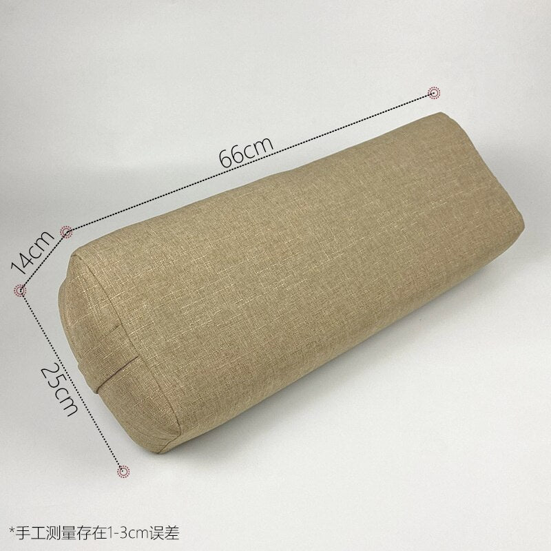 Yoga Bolster Pillow for Support and Comfort - Found Essence