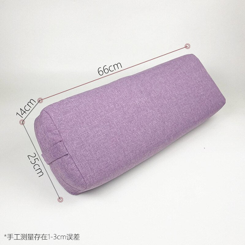 Yoga Bolster Pillow for Support and Comfort - Found Essence