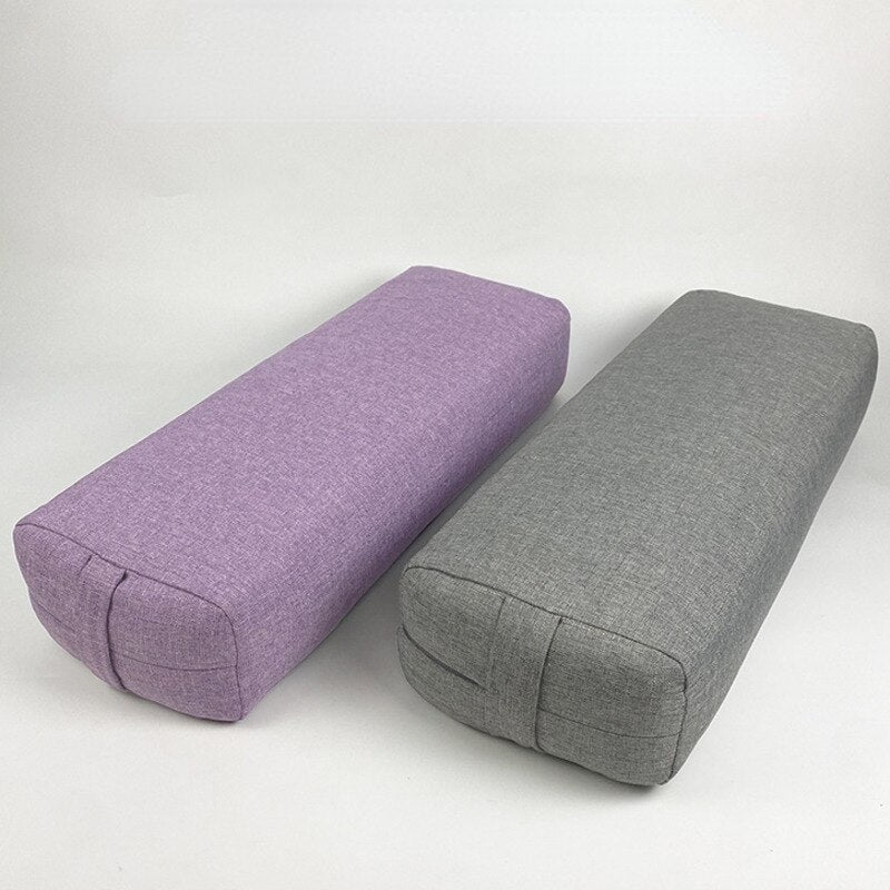 Yoga Bolster Pillow for Support and Comfort - Found Essence