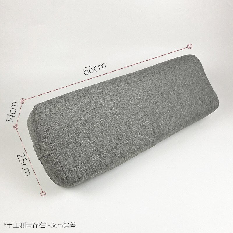 Yoga Bolster Pillow for Support and Comfort - Found Essence